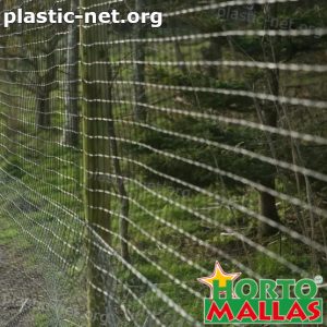 plastic net used for protection against wild animals